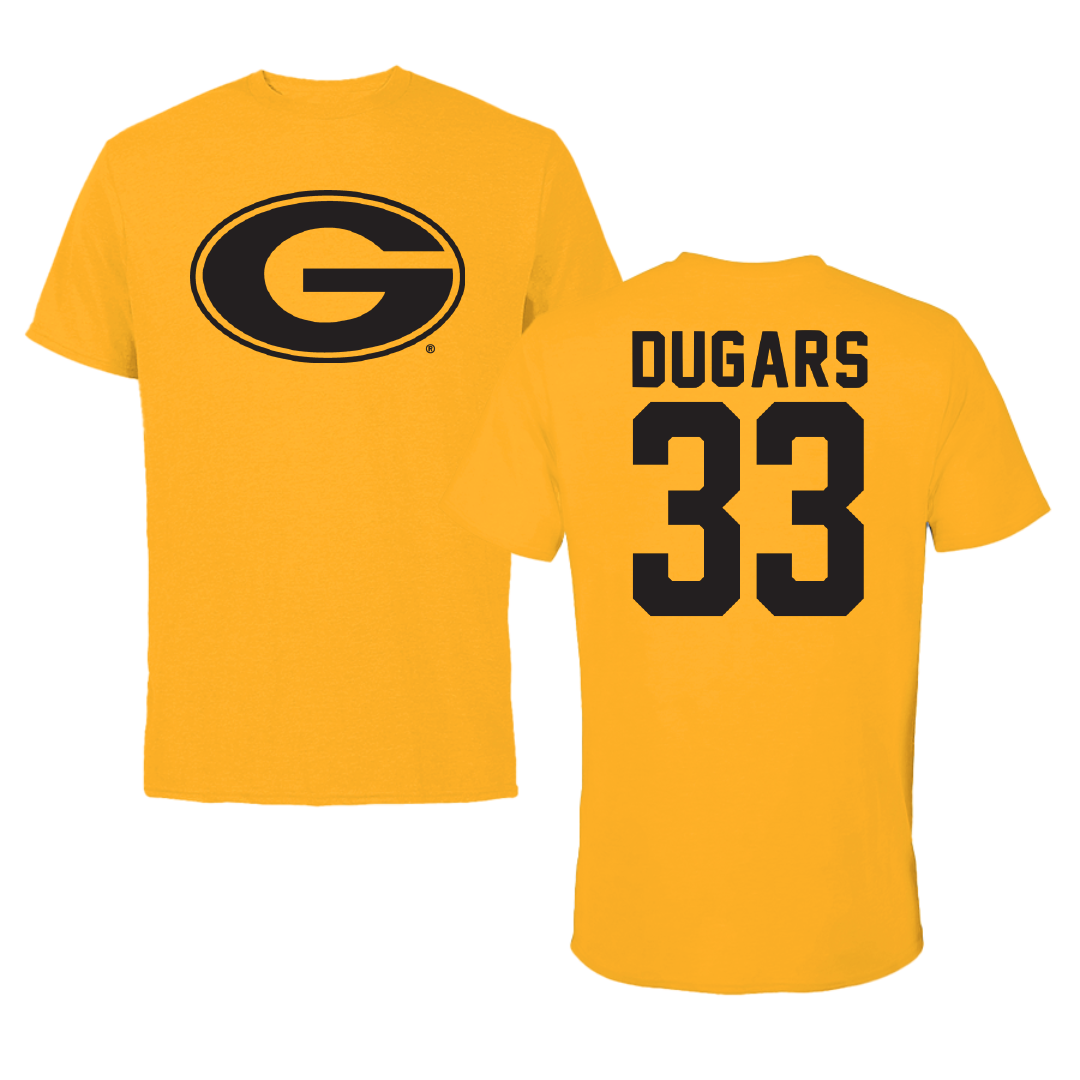 Grambling State University Softball Gold Tee - #33 Aliyah Dugars