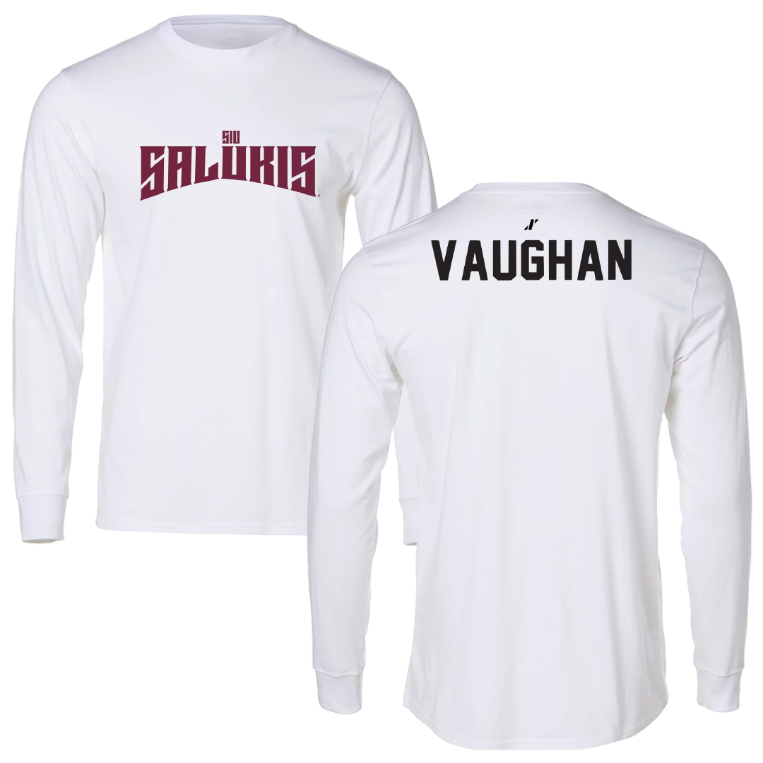 Southern Illinois University at Carbondale Golf White Classic Performance Long Sleeve - Kylee Vaughan