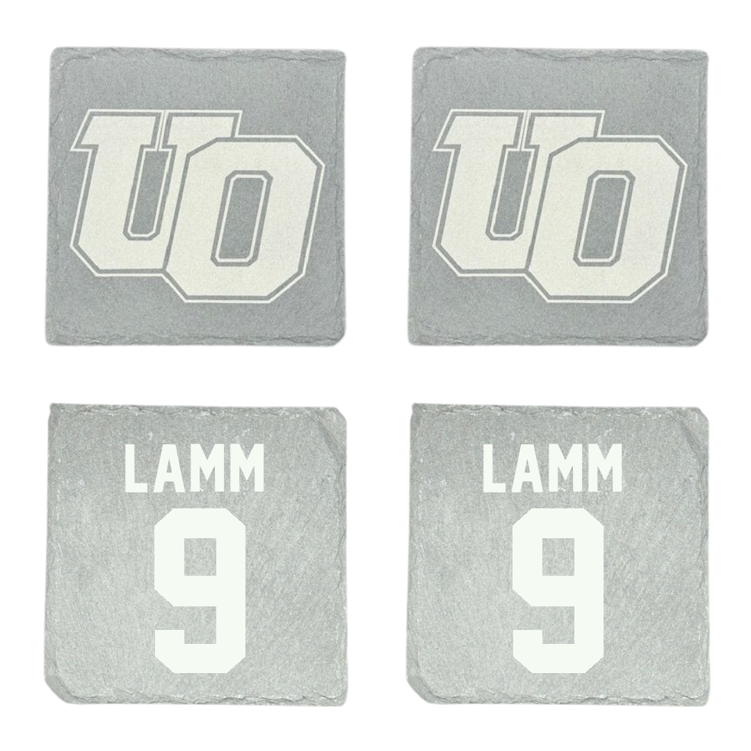 The University of Olivet Volleyball Stone Coaster (4 Pack)  - #9 Ian Lamm