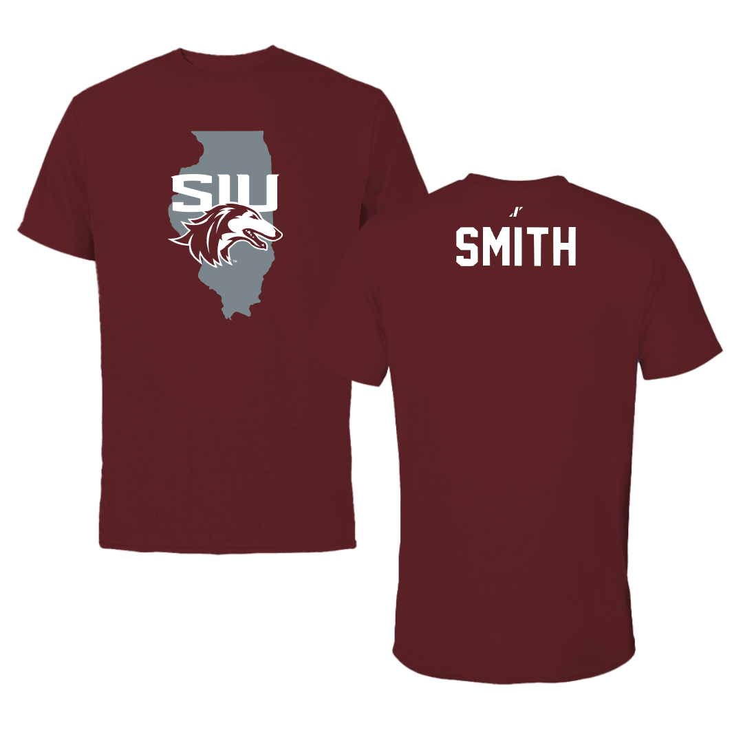 Southern Illinois University at Carbondale TF and XC Maroon State Tee - Jordan Smith