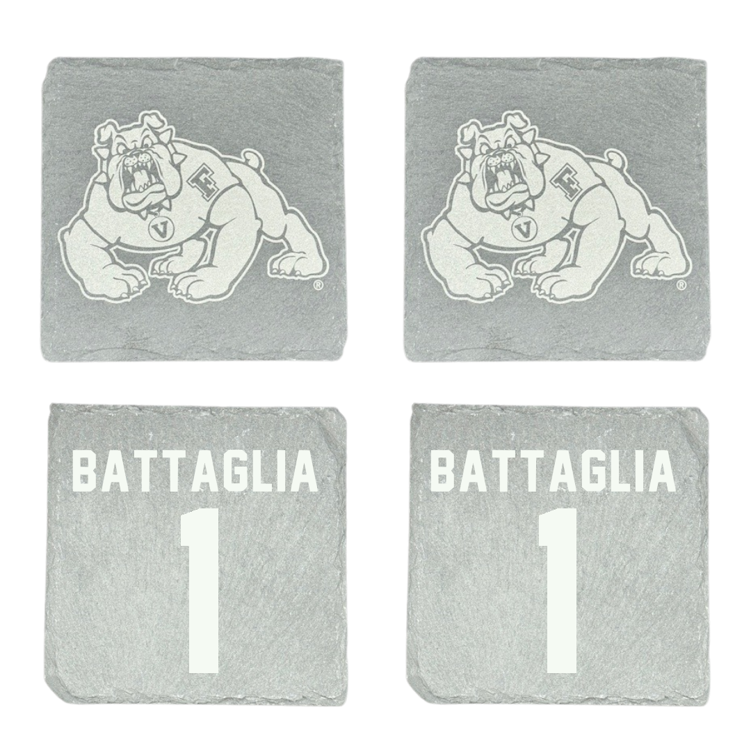 Fresno State University Soccer Stone Coaster (4 Pack)  - #1 Shivani Battaglia