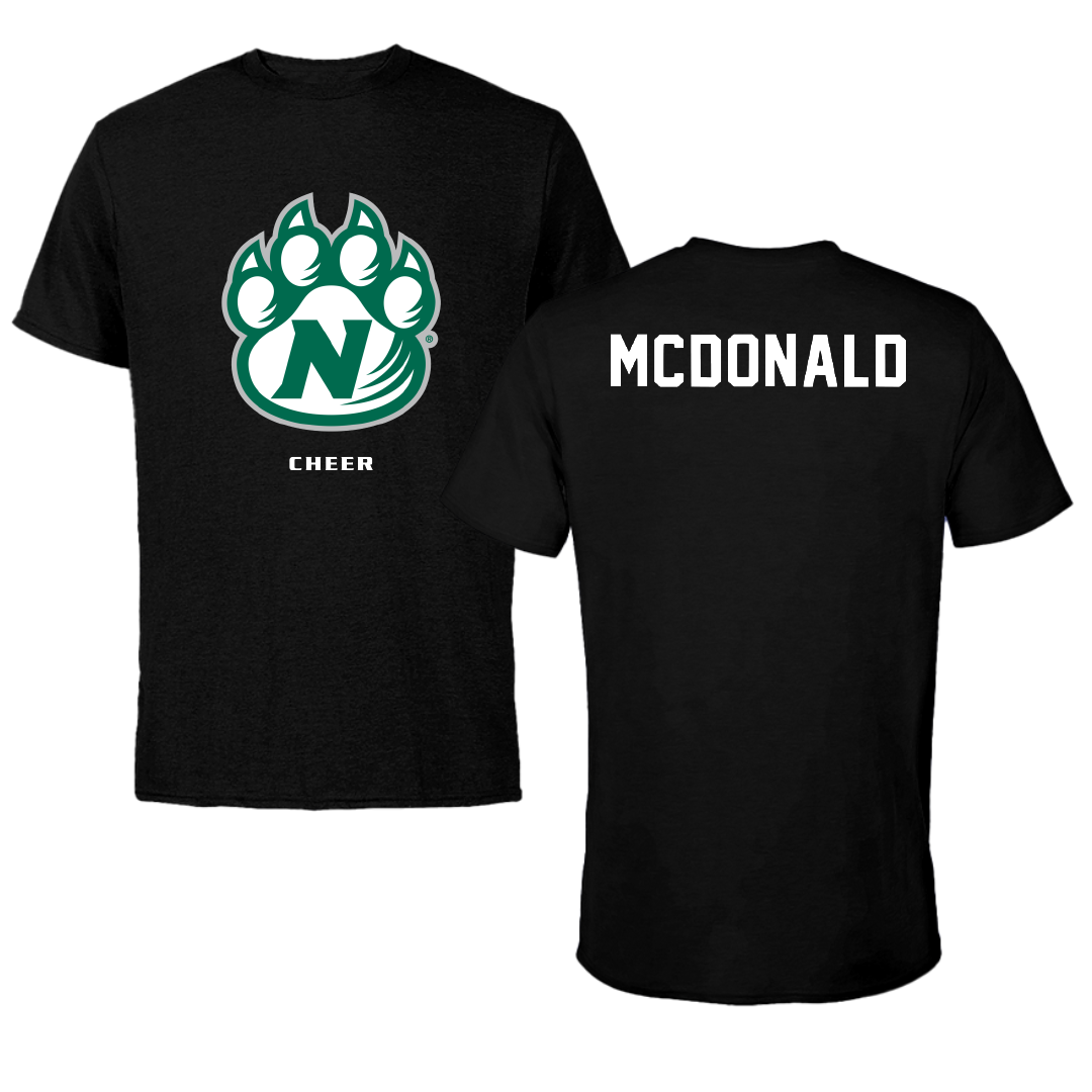 Northwest Missouri State University Cheer Black Tee - Kierra Mcdonald