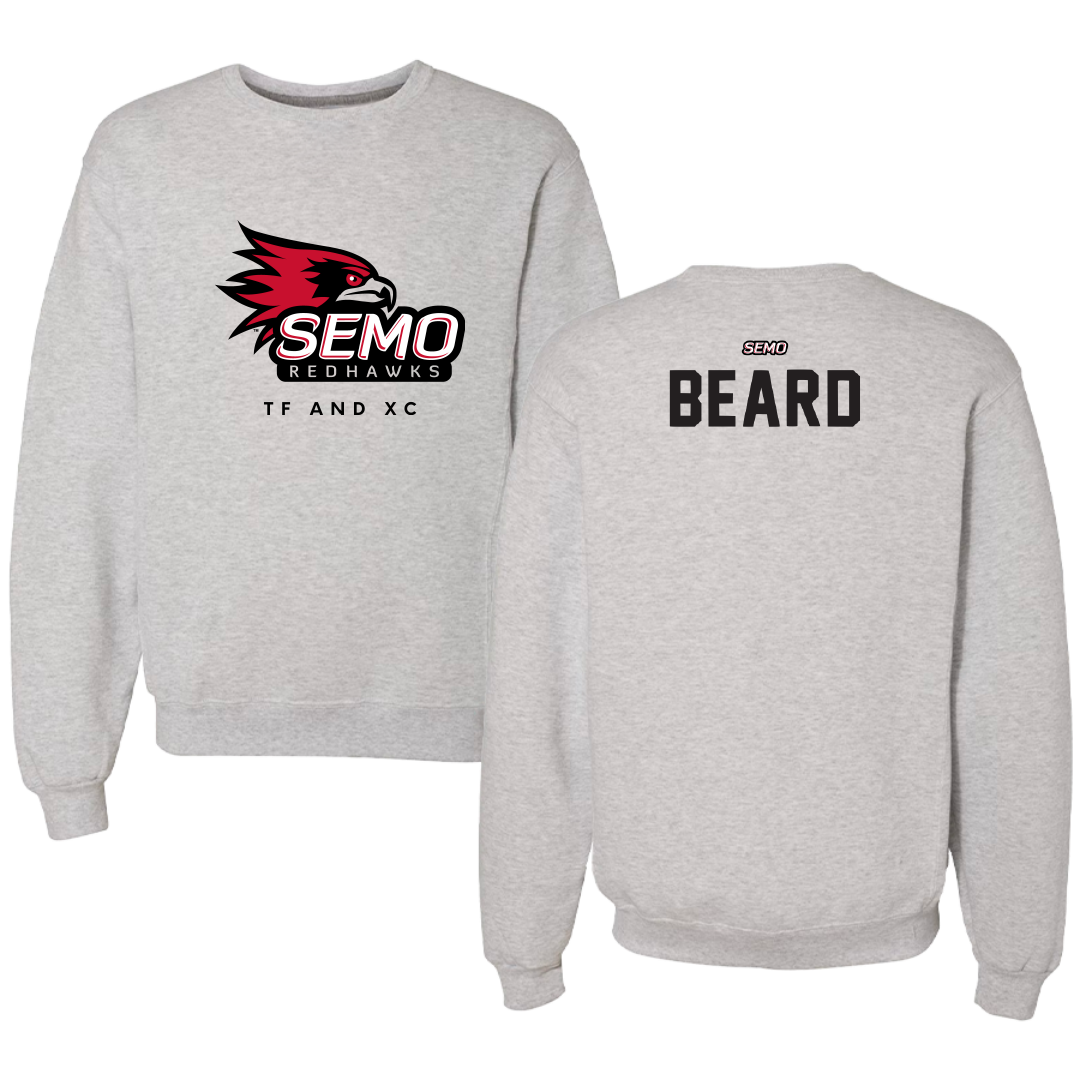 Southeast Missouri State University TF and XC Gray Crewneck - Baylee Beard