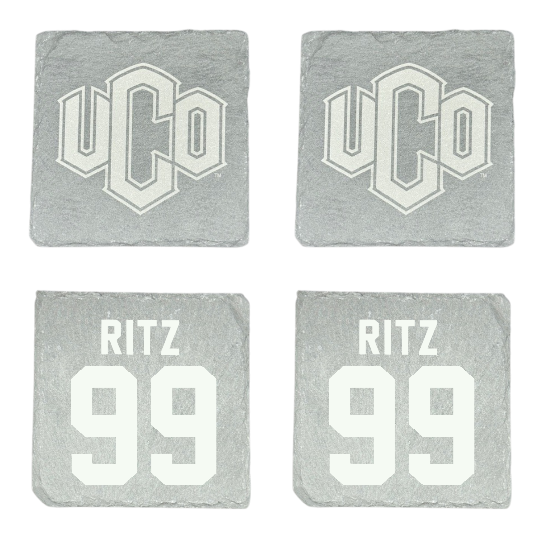 University of Central Oklahoma Softball Stone Coaster (4 Pack)  - #99 Terin Ritz