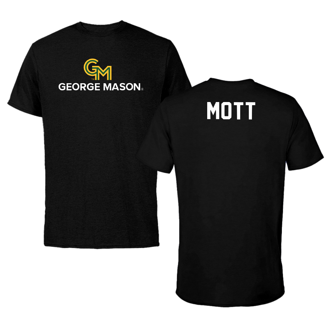 George Mason University Swimming & Diving Black Performance Tee - Greta Mott