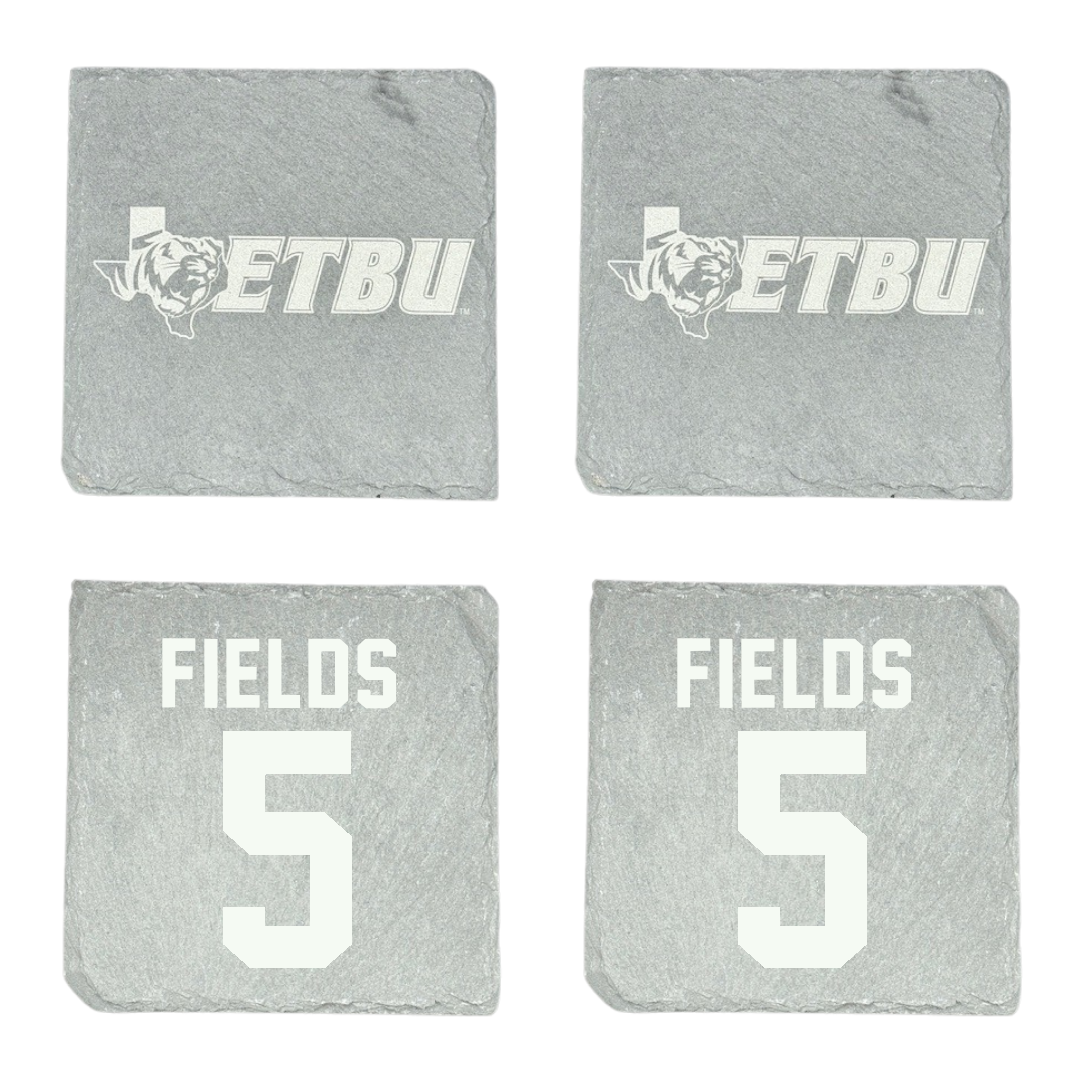East Texas Baptist University Beach Volleyball Stone Coaster (4 Pack)  - #5 Bella Fields