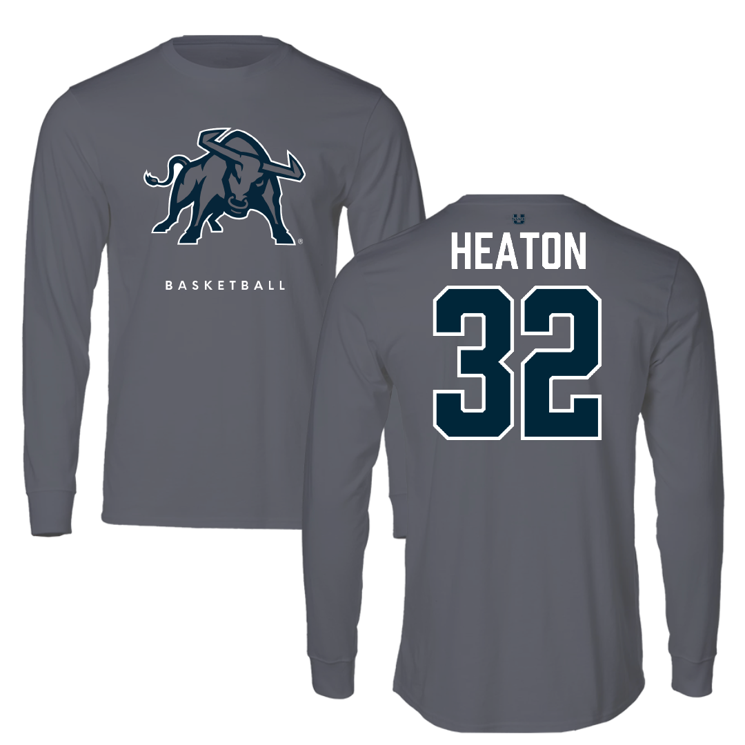Utah State University Basketball Gray Long Sleeve - #32 Jamisyn Heaton
