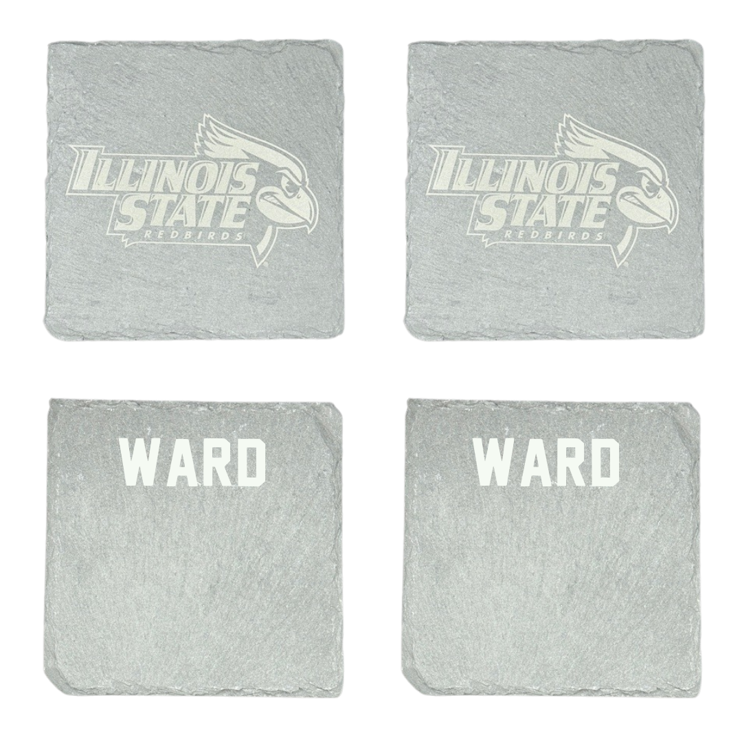 Illinois State University Track and Field Stone Coaster (4 Pack)  - Cade Ward