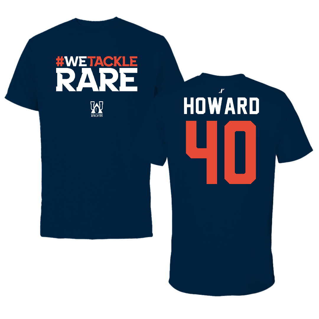 University of Illinois Softball Navy Uplifting Athletes Performance Tee - #40 Zoie Howard