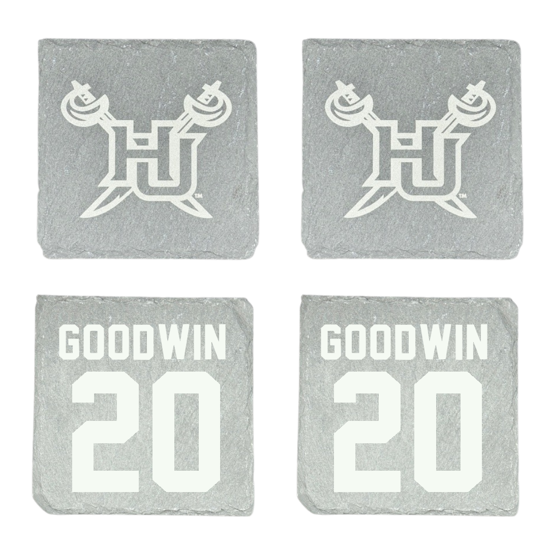 Hampton University Soccer Stone Coaster (4 Pack)  - #20 Taryn Goodwin
