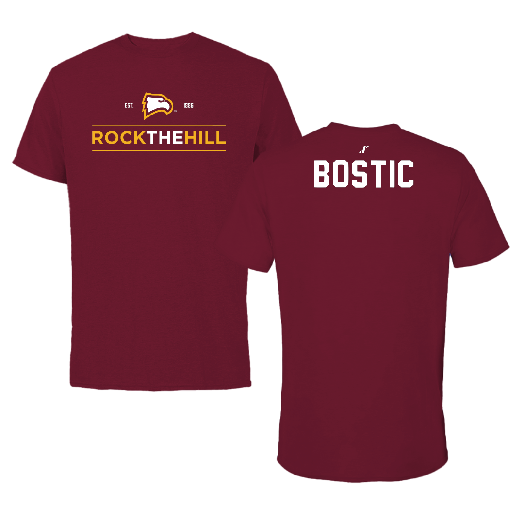 Winthrop University TF and XC Garnet General Tee - Jaylen Bostic