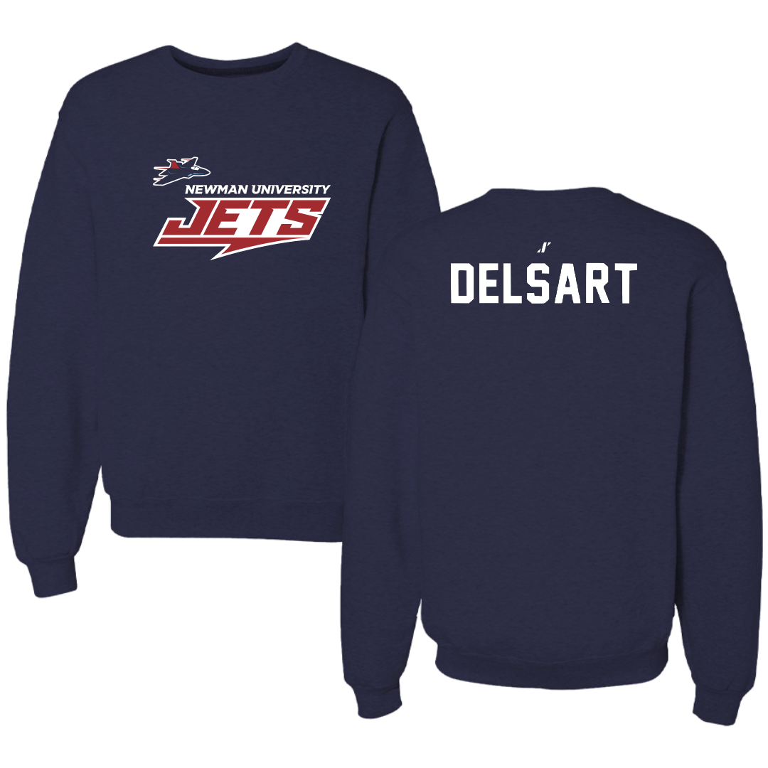 Newman University Golf Navy General Crewneck - Grant Delsart