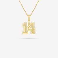 Gold Presidents Pendant and Chain - #14 Jeda Taylor