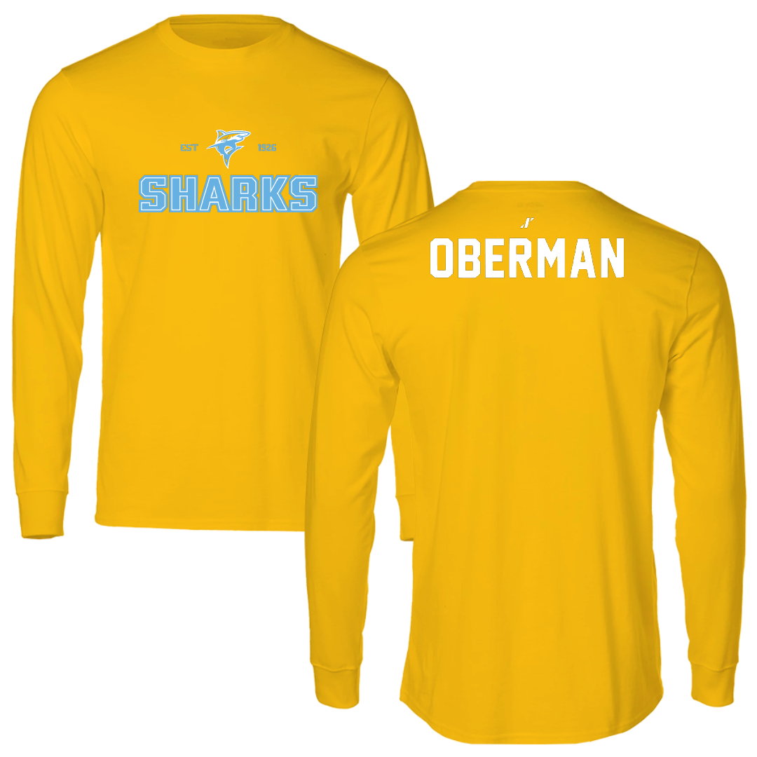 Long Island University Gymnastics Gold General Performance Long Sleeve - Maya Oberman