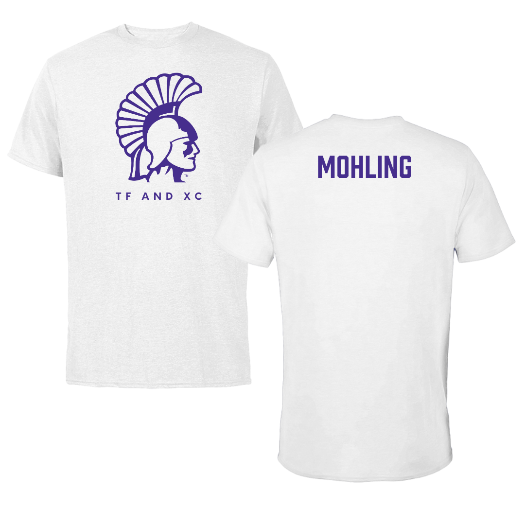 Winona State University TF and XC White Performance Tee - Mari Mohling