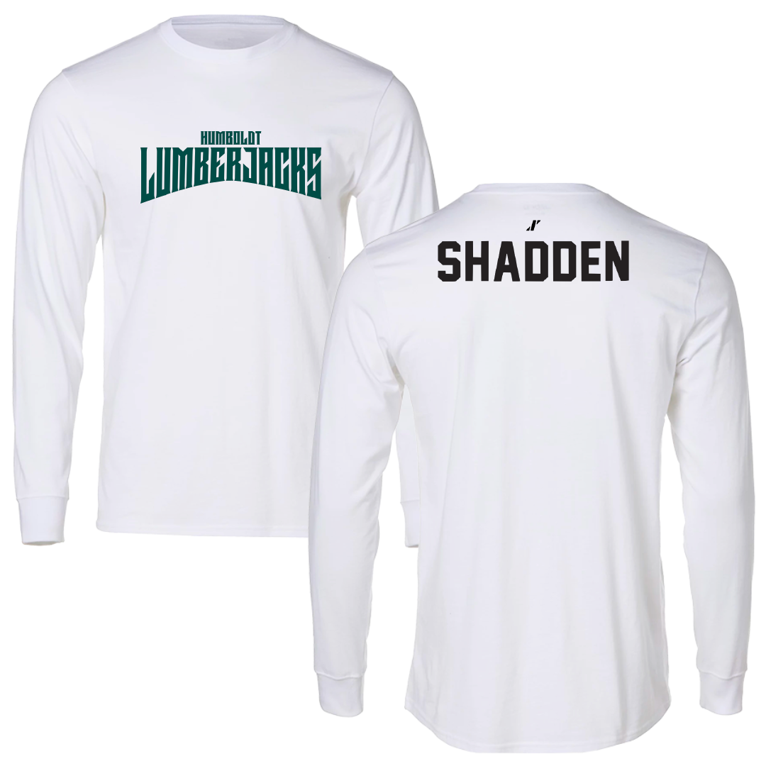 Cal Poly Humboldt TF and XC White Classic Long Sleeve - Lily Shadden