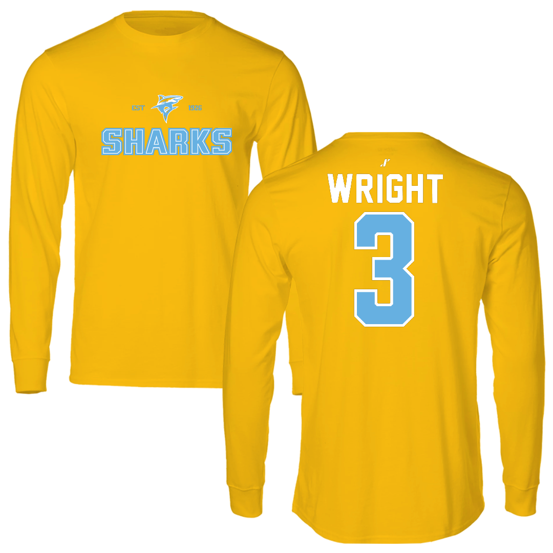 Long Island University Acrobatics & Tumbling Gold General Performance Long Sleeve - #3 Jaylyn Wright