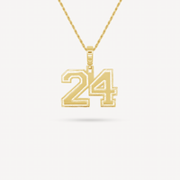 Gold Presidents Pendant and Chain - #24 Sarah Brodner