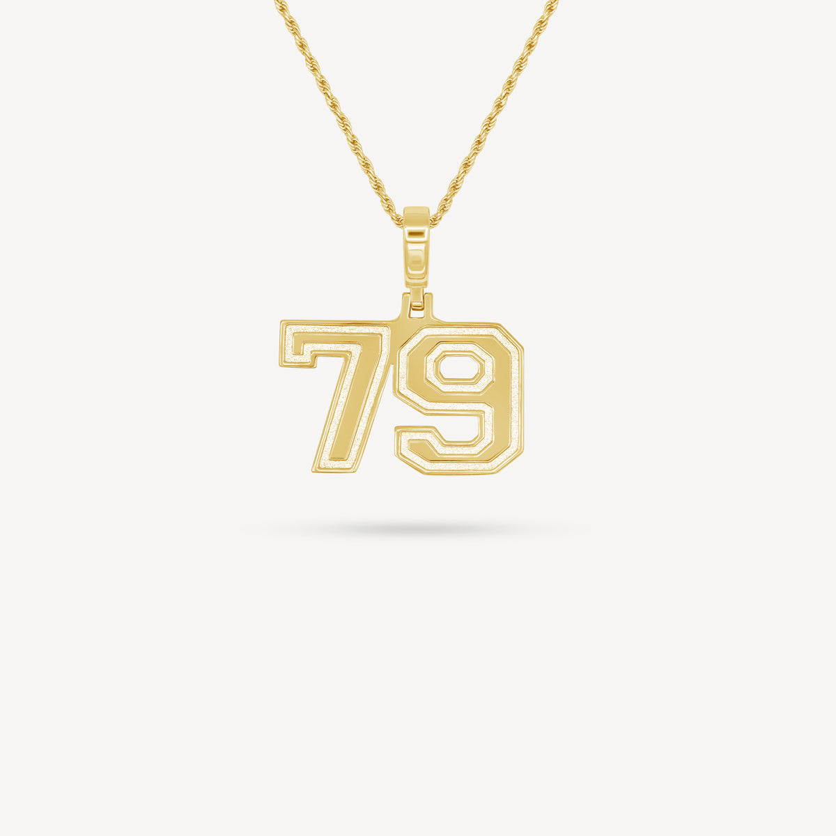 Gold Presidents Pendant and Chain - #79 Mitchell Dunlap