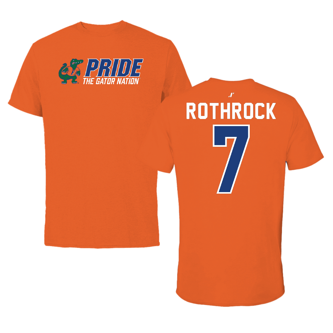 University of Florida Softball Orange General Tee - #7 Keagan Rothrock
