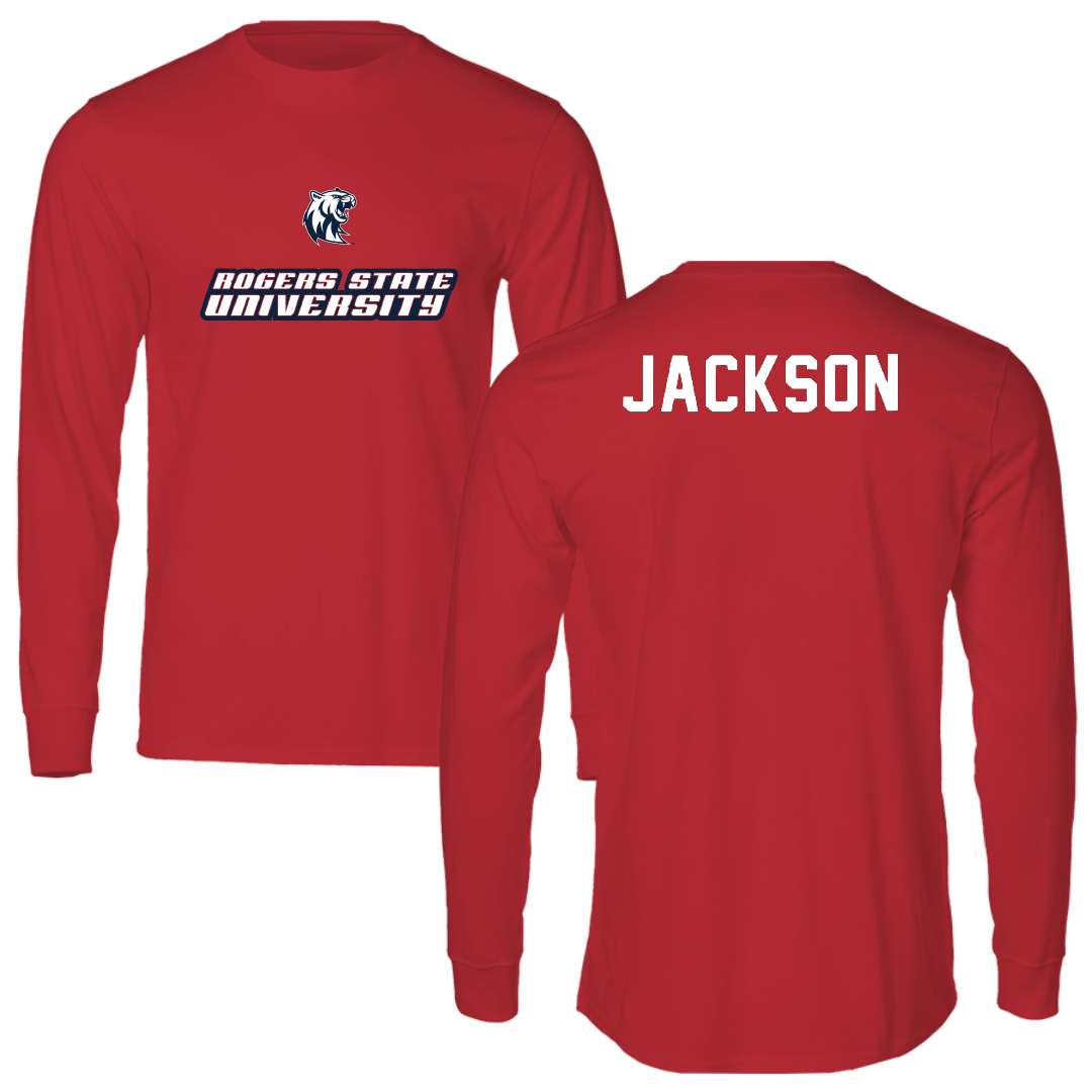 Rogers State University Dance Red Performance Long Sleeve - Emily Jackson