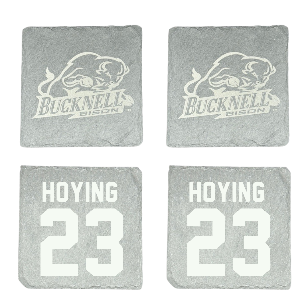 Bucknell University Football Stone Coaster (4 Pack)  - #23 Nick Hoying