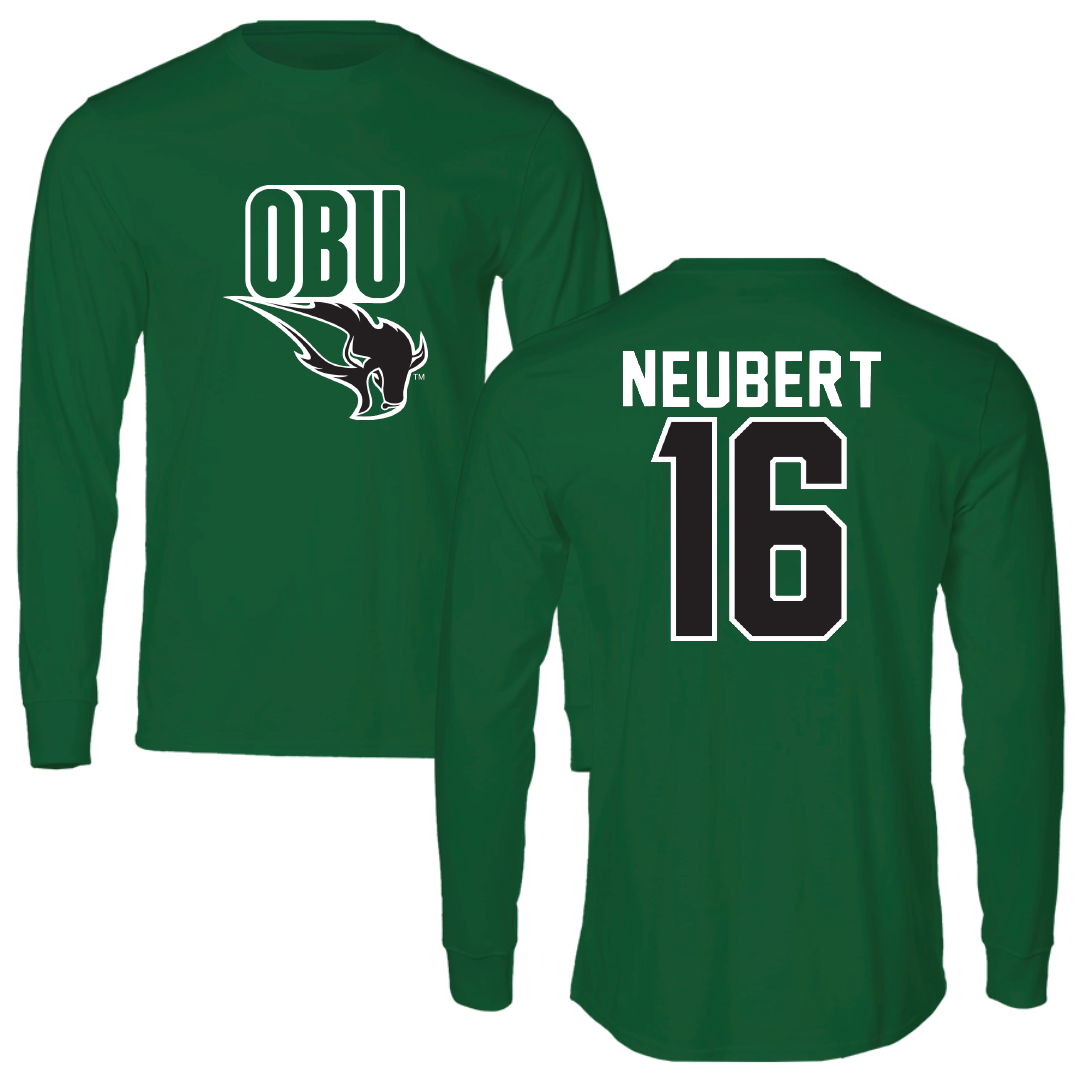 Oklahoma Baptist University STUNT Green Performance Long Sleeve - #16 Madison Neubert