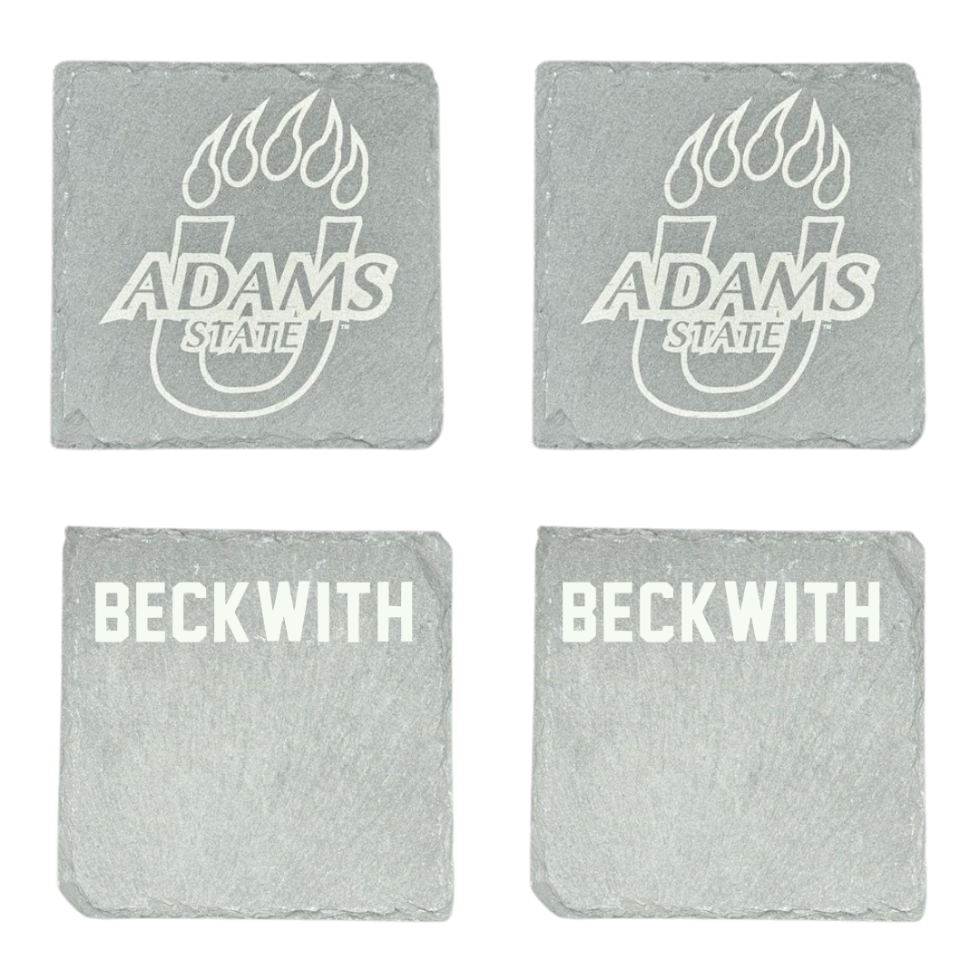 Adams State University TF and XC Stone Coaster (4 Pack)  - Jake Beckwith