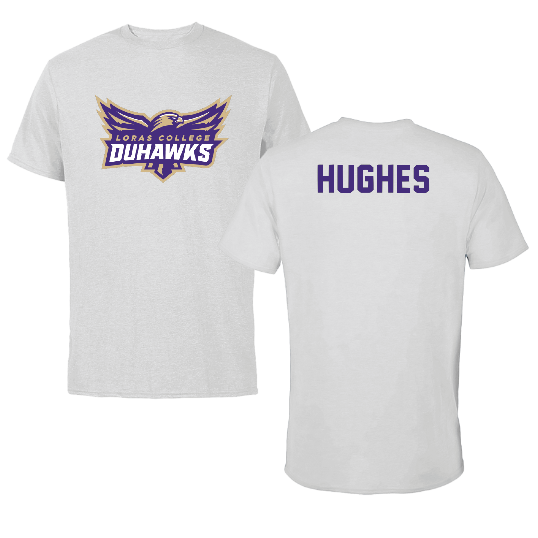 Loras College TF and XC Light Gray Performance Tee - Layla Hughes