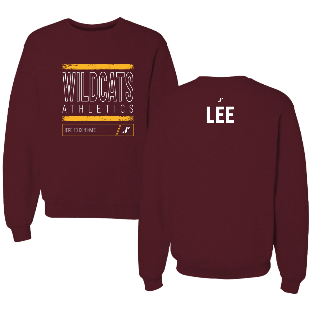 Bethune-Cookman University Cheer Maroon Dominate Crewneck - Antanyah Lee