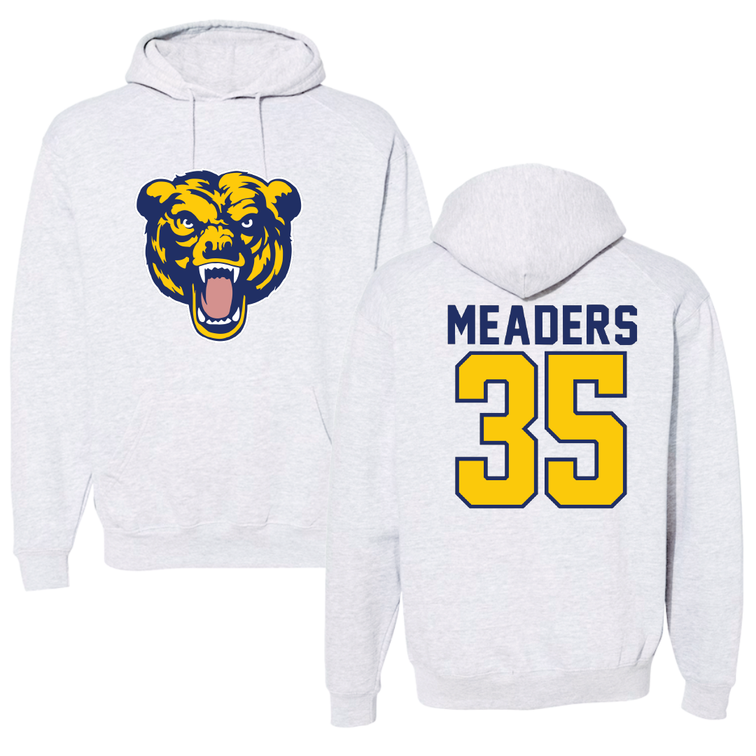 Carolina University Baseball Light Gray Hoodie - #35 Isaiah Meaders