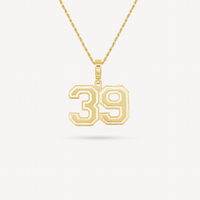 Gold Presidents Pendant and Chain - #39 William Madden