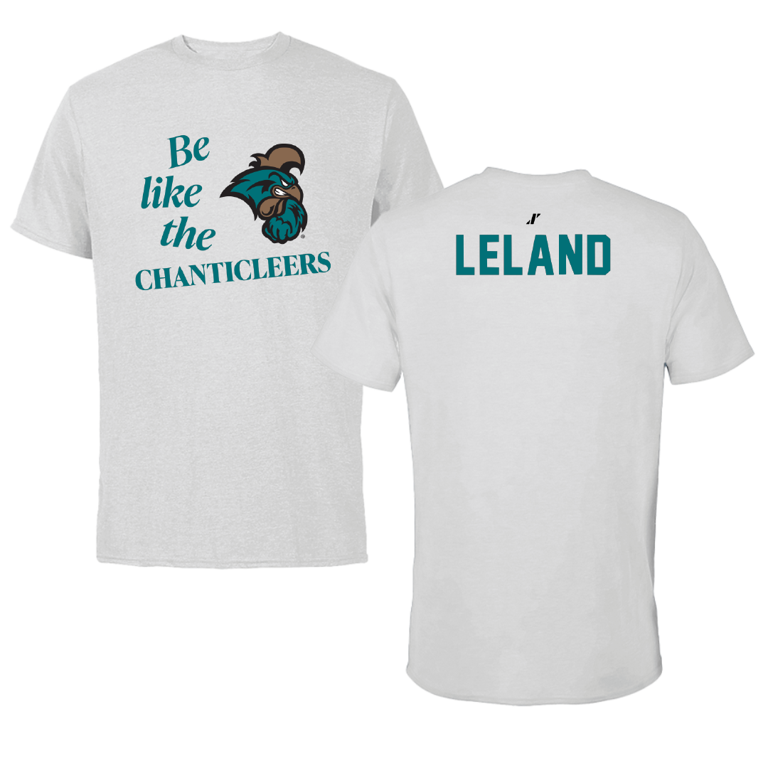 Coastal Carolina University Dance Light Gray Be Like Us Performance Tee - Keira Leland