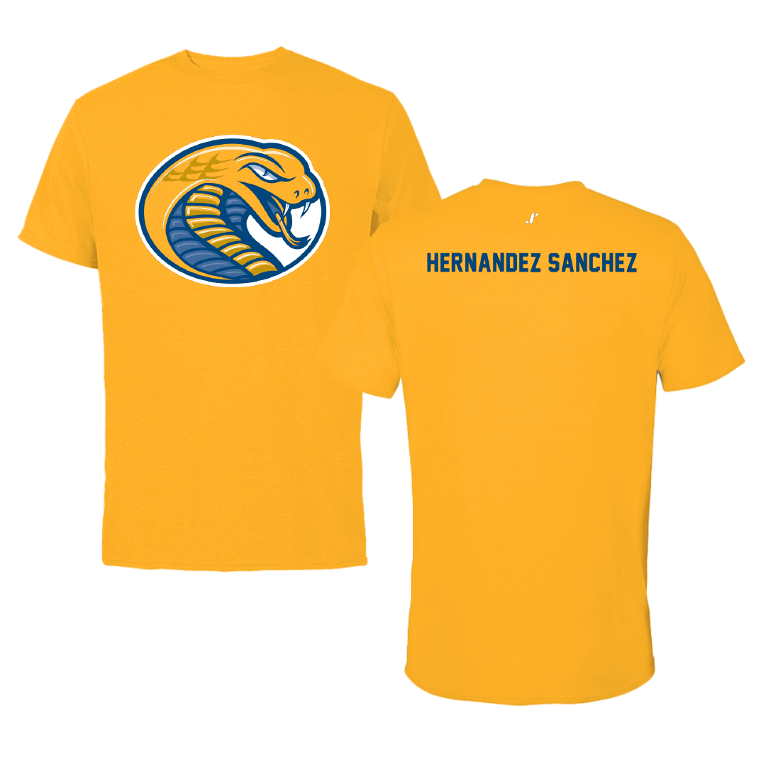 Coker University Tennis Gold Tee - Ilona Hernandez Sanchez