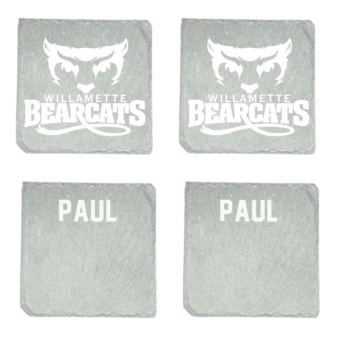 Willamette University Golf Stone Coaster (4 Pack)  - Lucas Paul