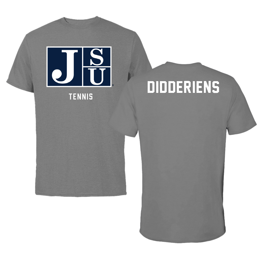 Jackson State University Tennis Gray Tee - Kayleigh Didderiens