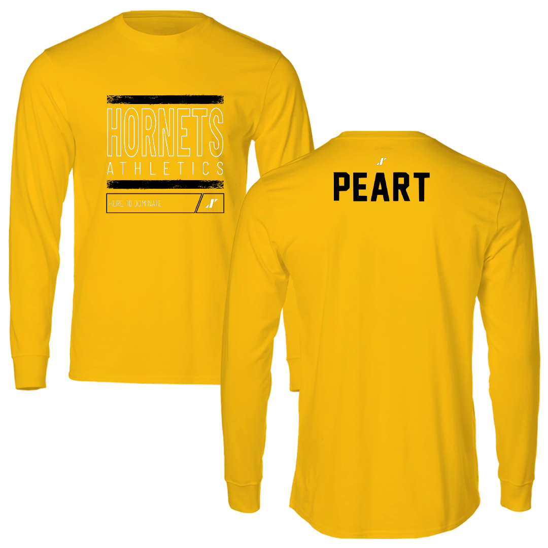 Alabama State University TF and XC Gold Dominate Performance Long Sleeve - Shawna-kay Peart