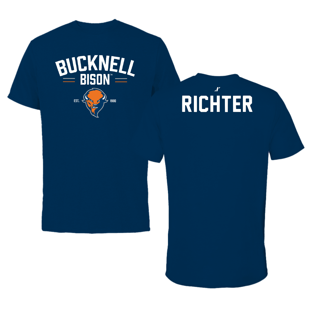 Bucknell University Golf Navy General Tee - Paige Richter