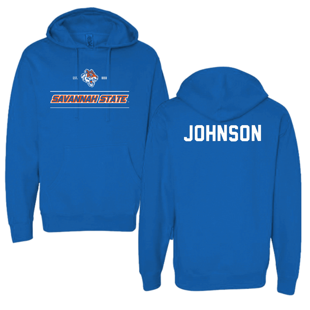 Savannah State University Cheer Blue General Hoodie - Jailin Johnson