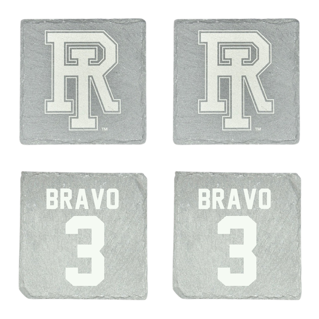 University of Rhode Island Lacrosse Stone Coaster (4 Pack)  - #3 Emma Bravo