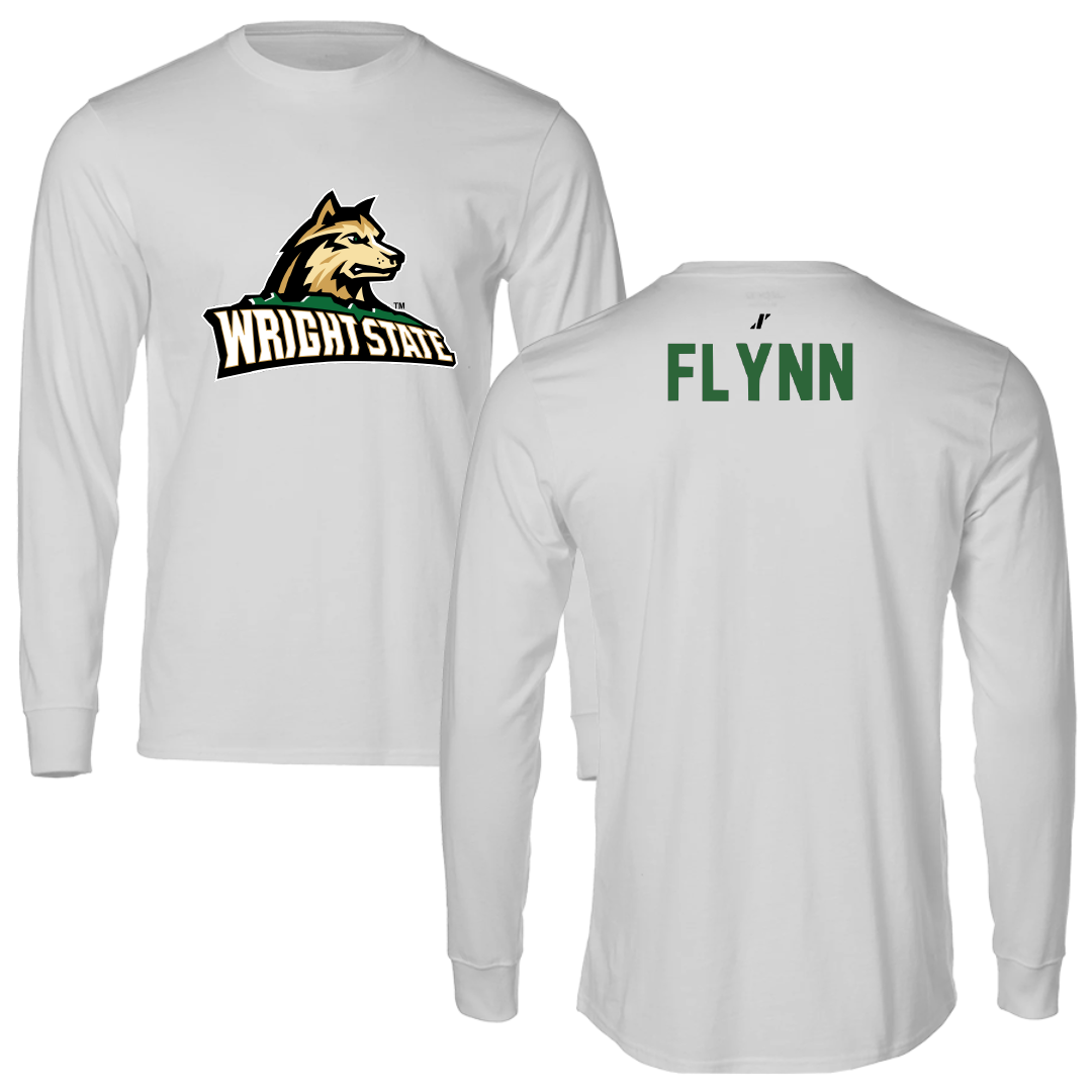 Wright State University Golf Light Gray Long Sleeve - Andrew Flynn