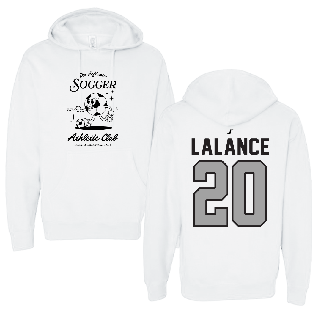 Soccer White Influxer Athletic Club Hoodie - #20 Alison LaLance