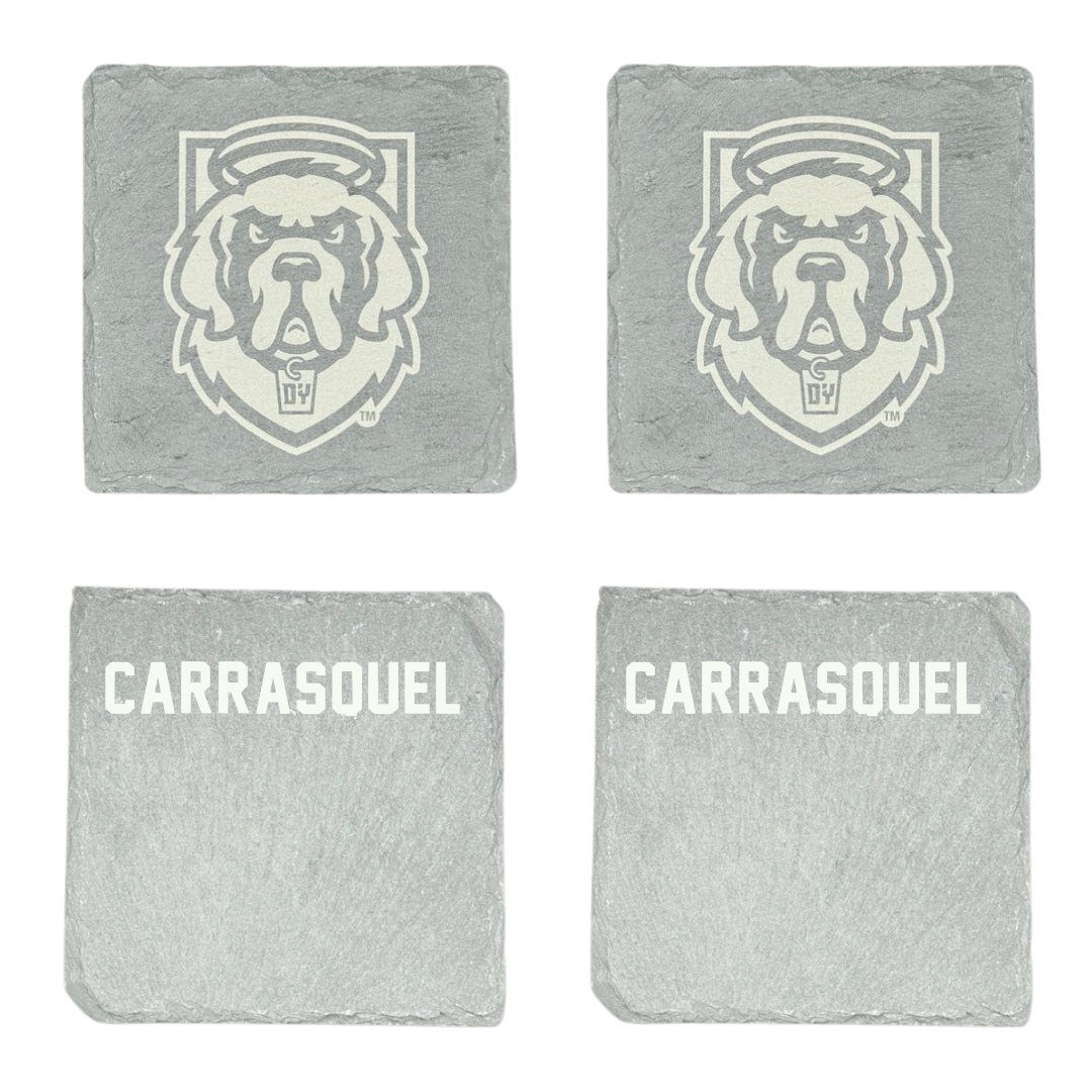 D'Youville University Wrestling Stone Coaster (4 Pack)  - Orianna Carrasquel