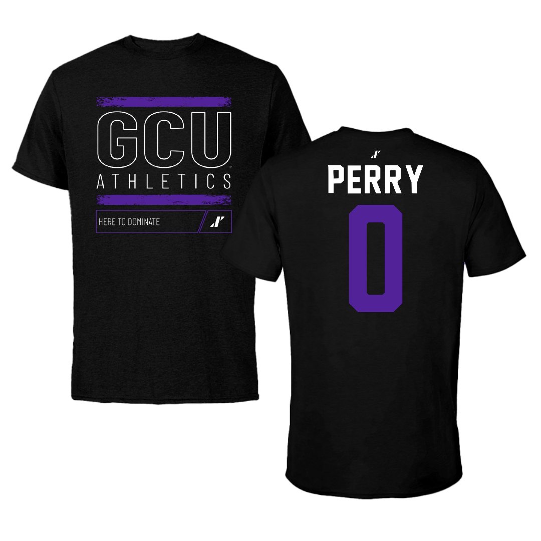 Grand Canyon University Soccer Black Dominate Tee - #0 Bryanna Perry