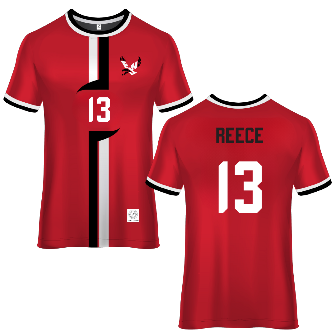 Eastern Washington University Red Soccer Jersey - #13 Savanah Reece