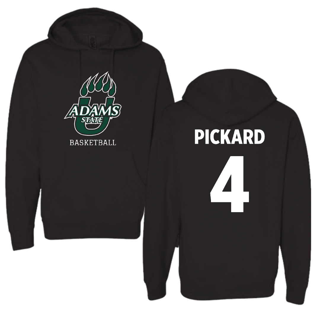 Adams State University Basketball Black Hoodie - #4 Mykaila Pickard