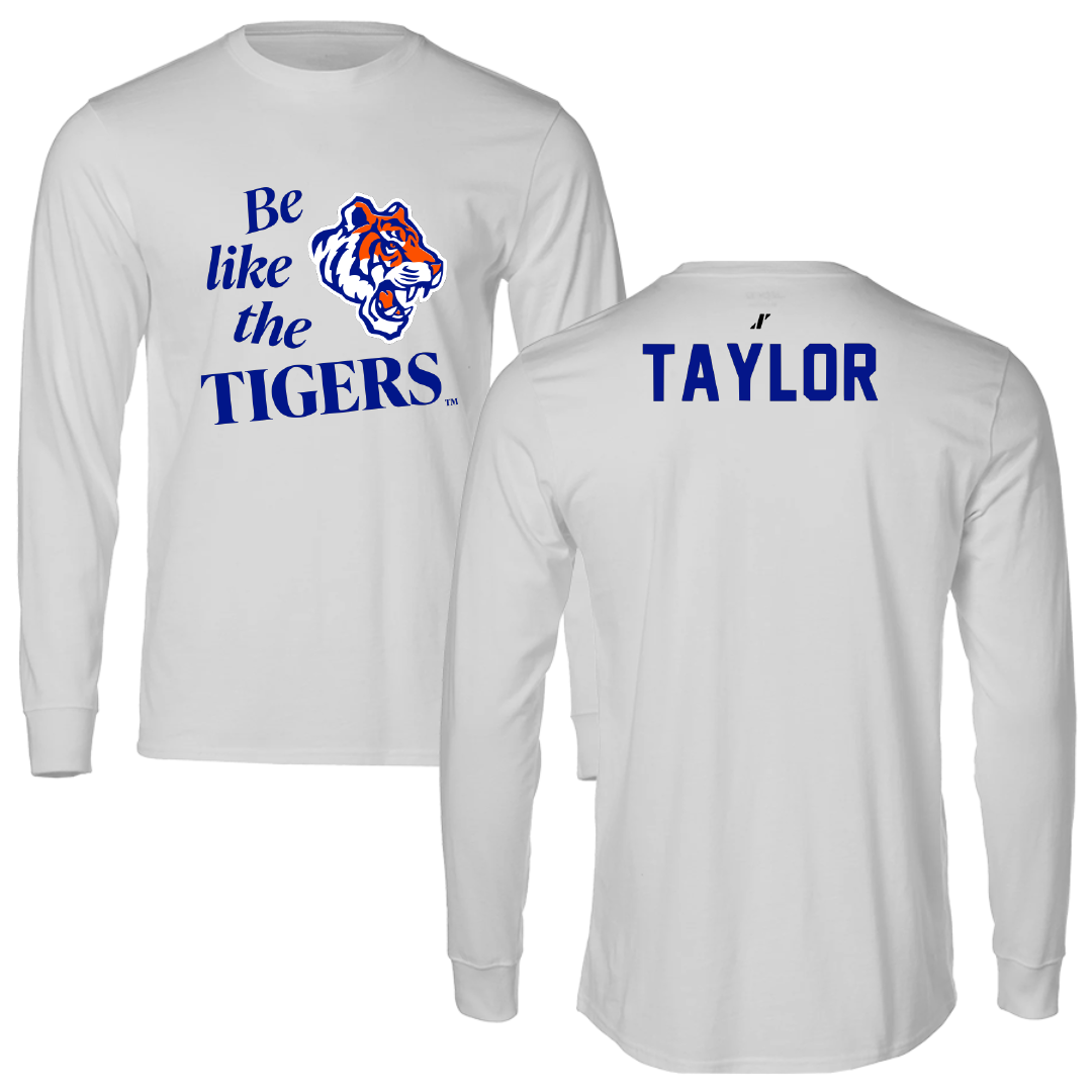 Savannah State University TF and XC Light Gray Be Like Us Long Sleeve - Victoria Taylor