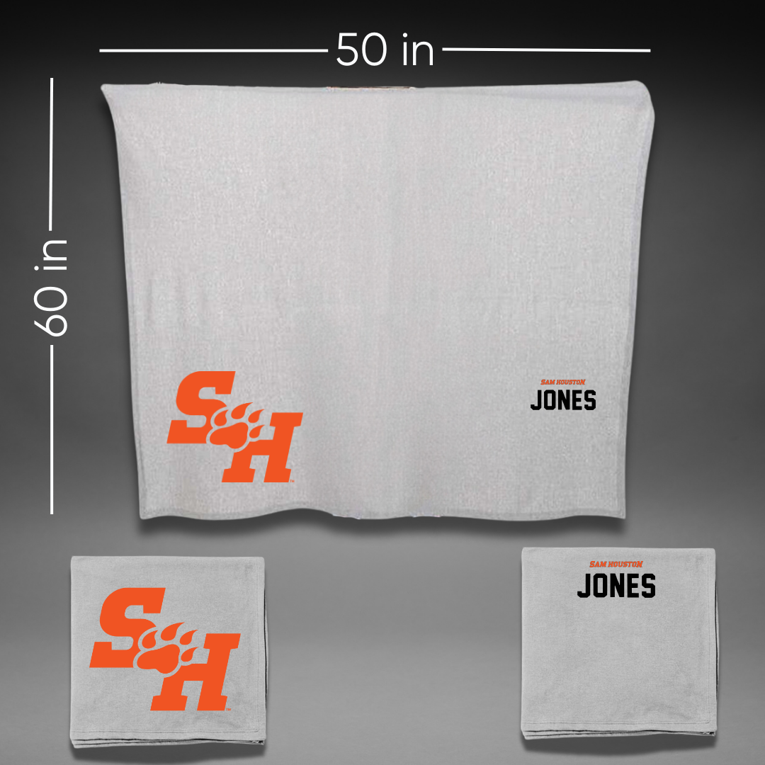 Sam Houston State University TF and XC Gray Blanket - Jayden Jones