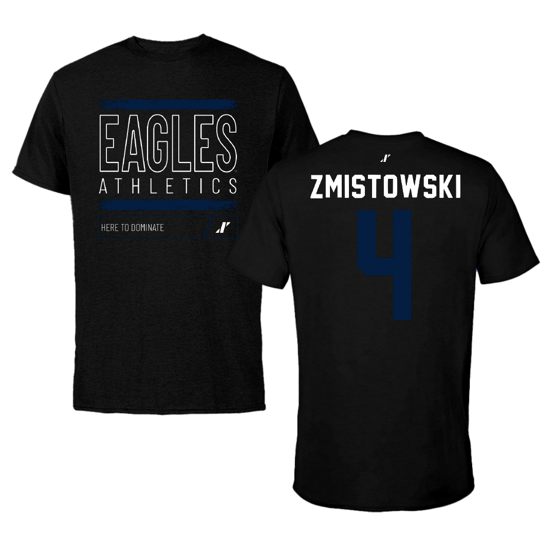 Georgia Southern University Soccer Black Dominate Tee - #4 Maya Zmistowski