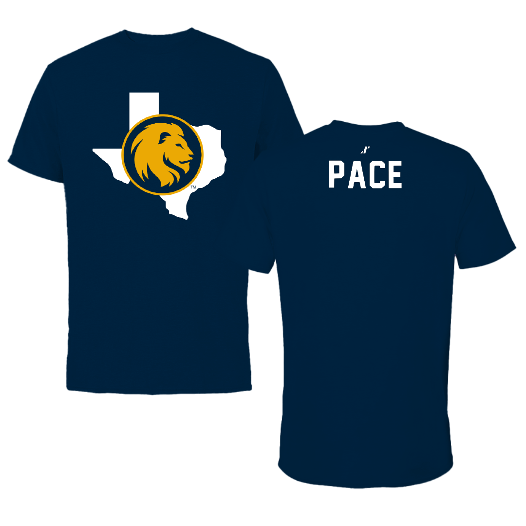 East Texas A&M University Dance Navy State Tee - Tiffany Pace
